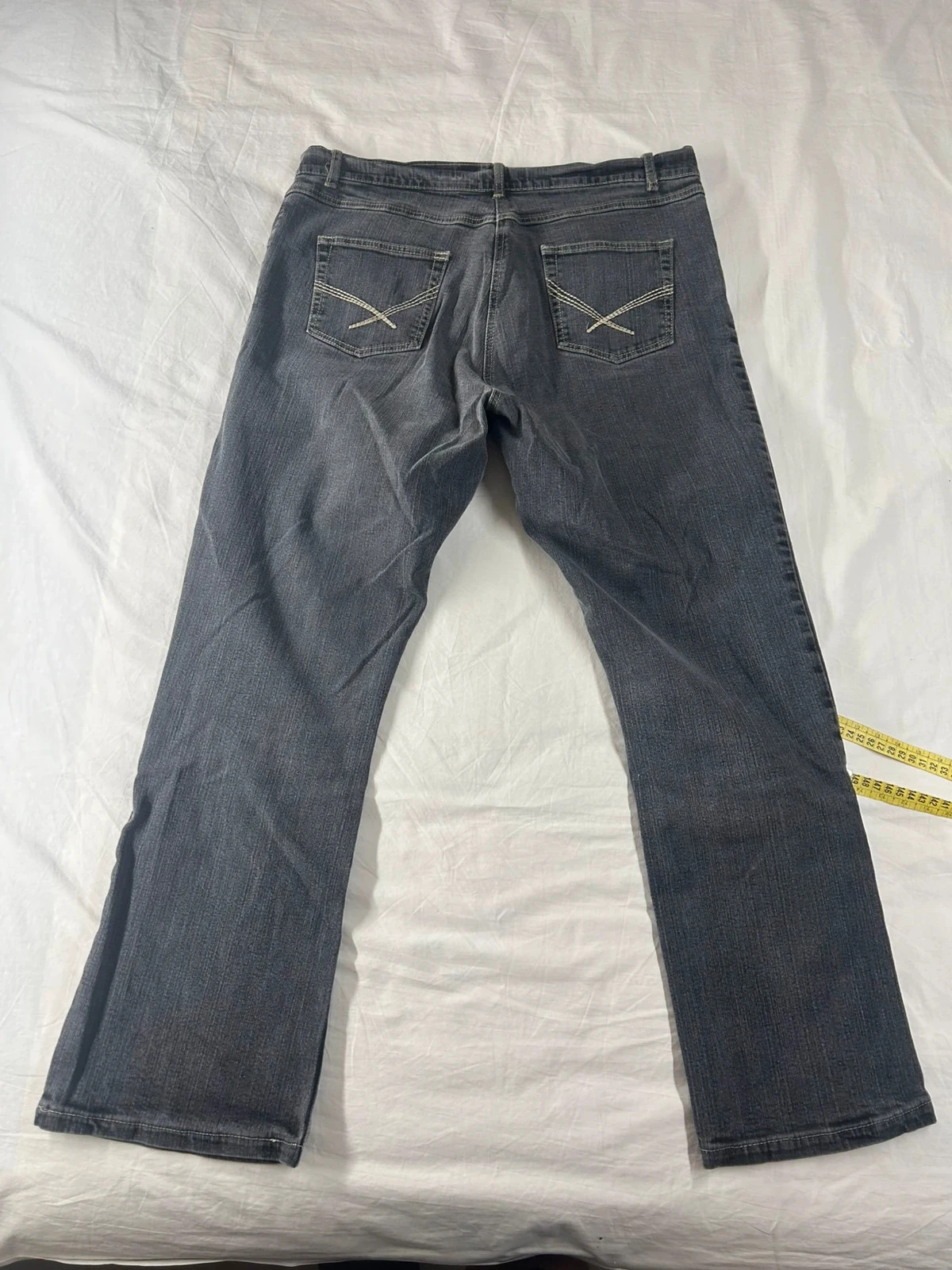 Grey black Vetissimo straight jeans size 48 – photo 13